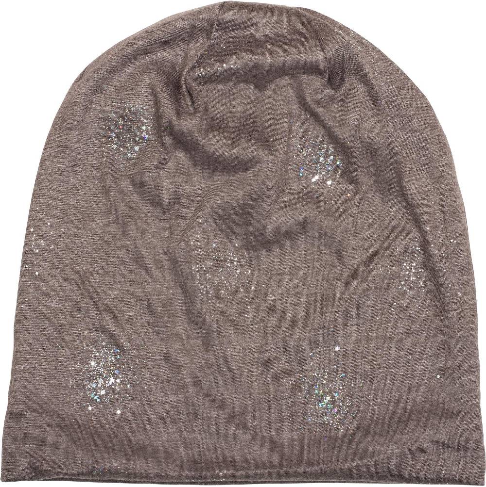 Stylebreaker Beanie Mütze mit Glitzer und Pailletten Tiefpreis