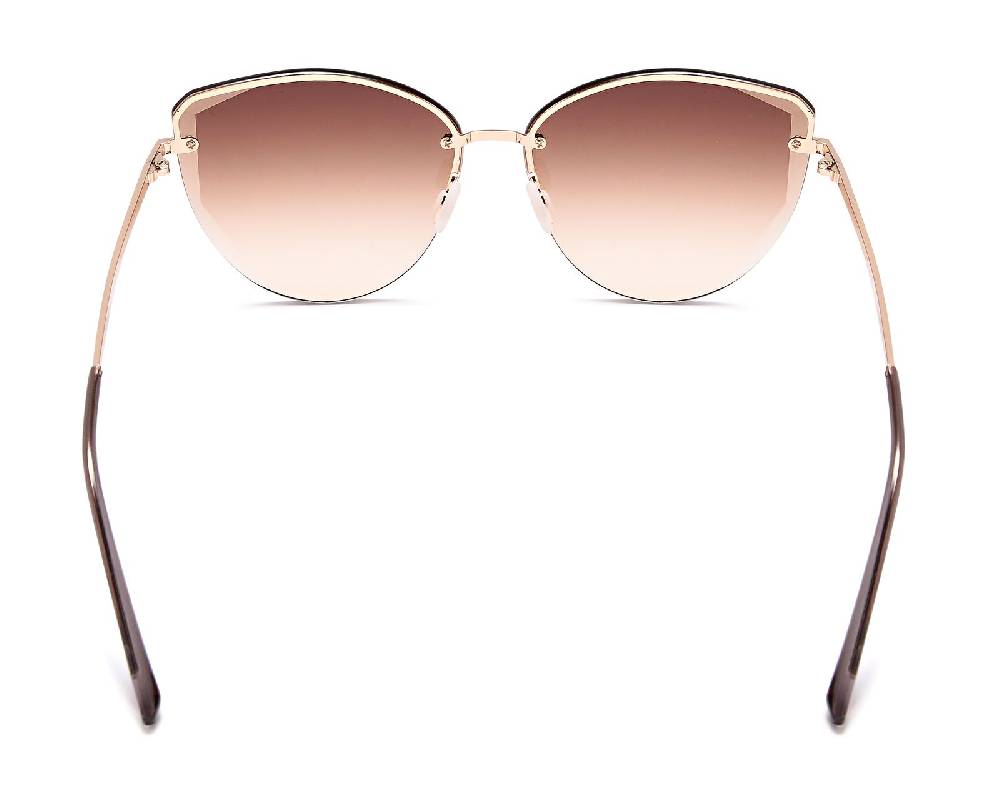Stylebreaker Cateye Sonnenbrille Diamant Schliff Rahmenlos Begrenzte Freigabe