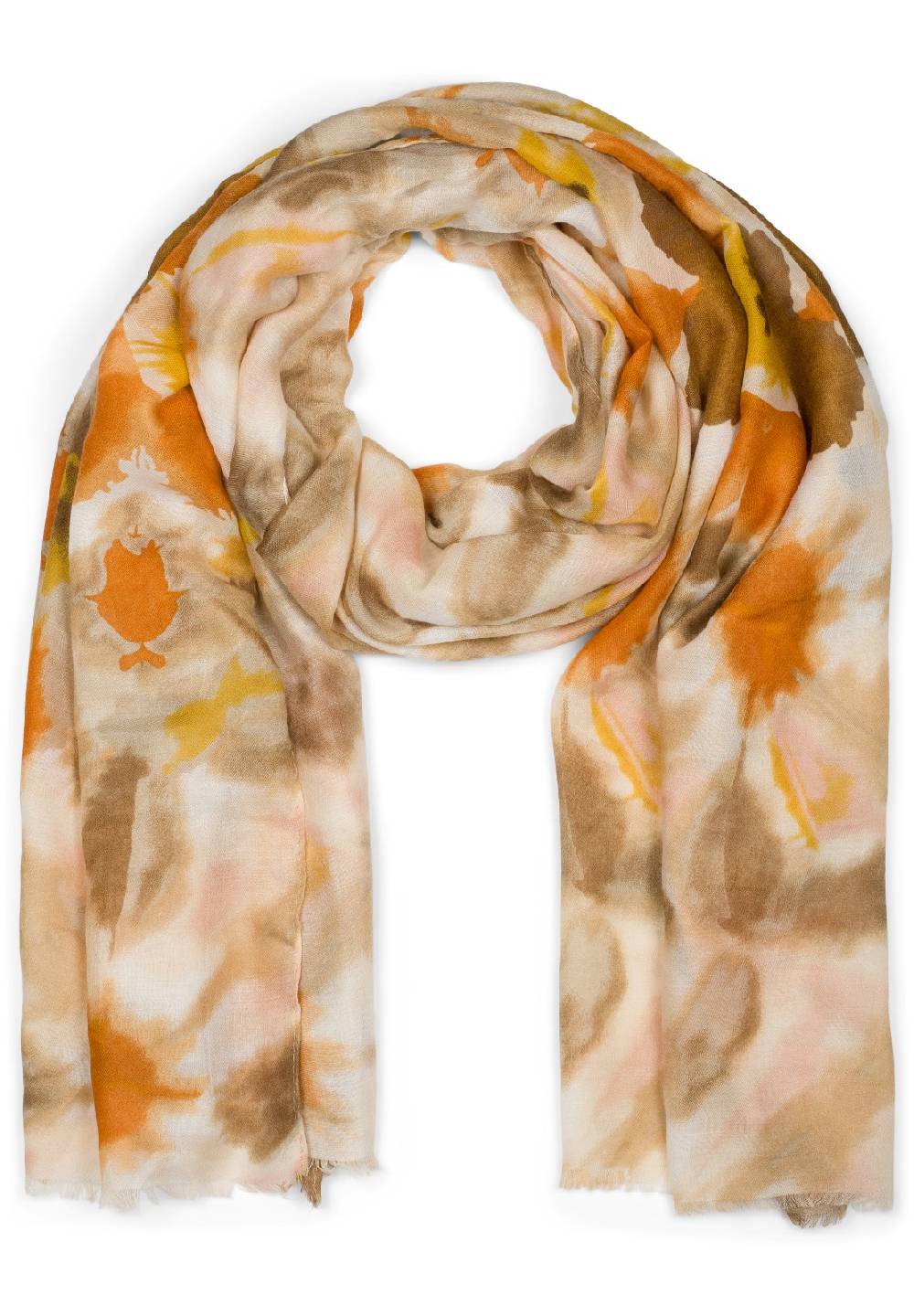 Stylebreaker Schal mit Batik Blumen Muster