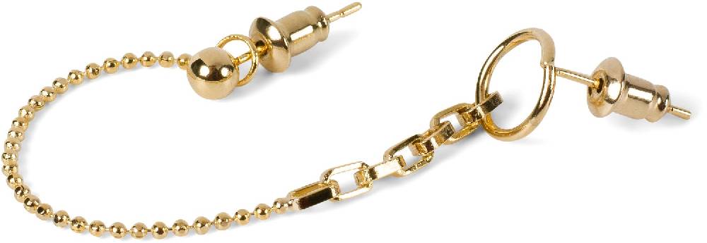 Stylebreaker Single Ear Ohrring Set mit Kette Verkauf