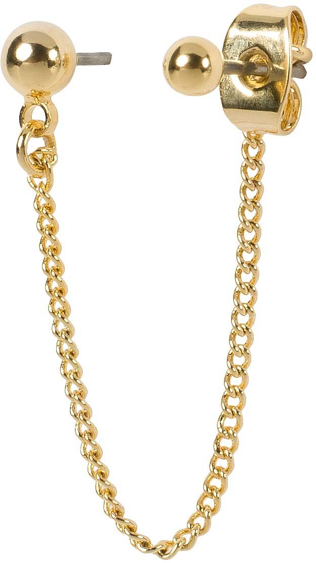 Stylebreaker 4-Teiliges Ohrring Set mit Strass im Angebot