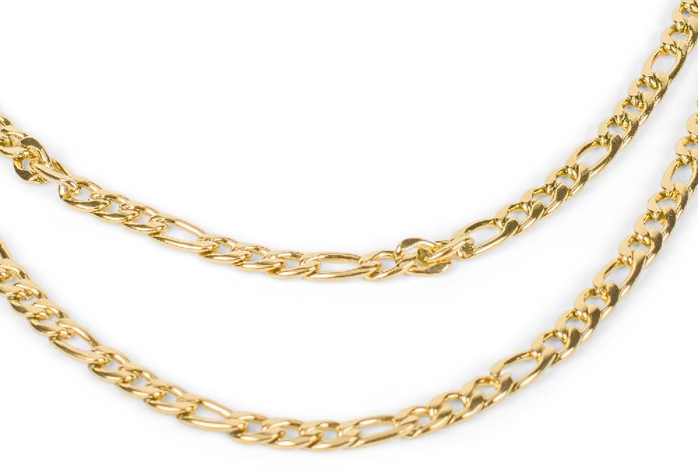 Stylebreaker Layer Figaro Halskette Meist gekauft