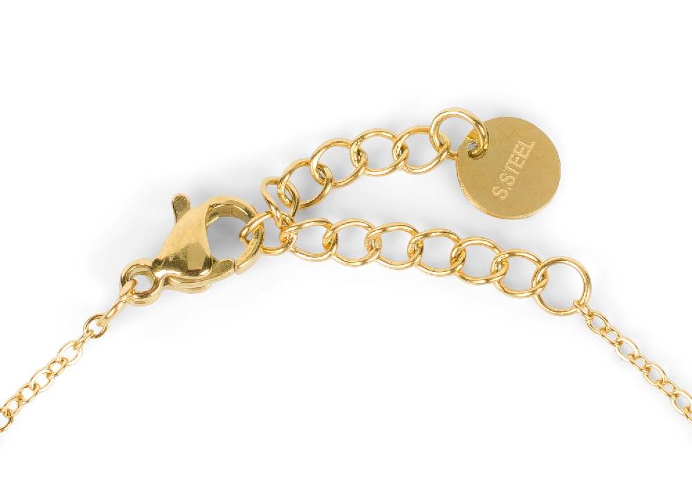 Stylebreaker Edelstahl Armkette mit Münz Anhängern Limitierter Zeitrabatt