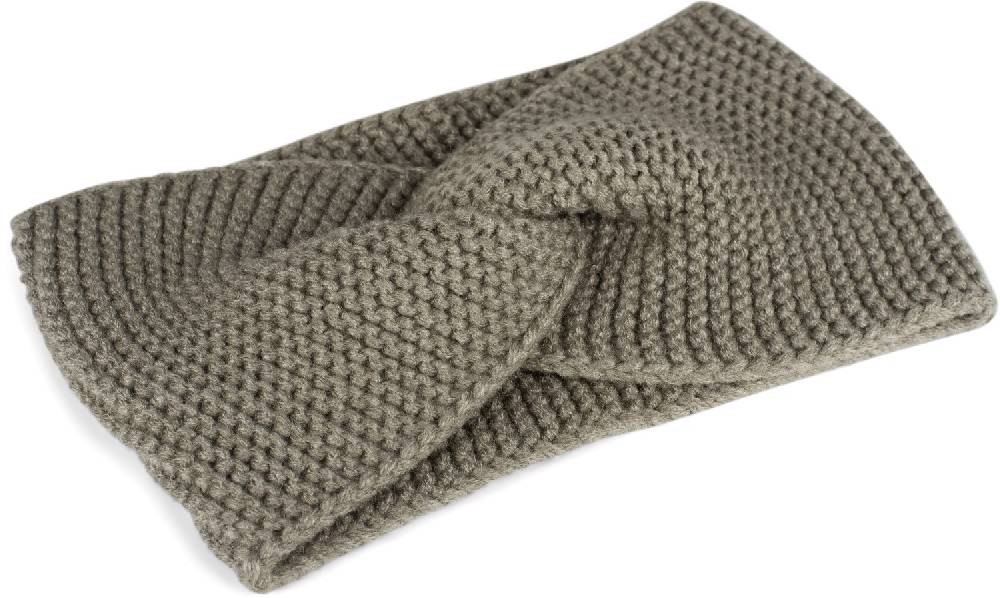 Stylebreaker Krausstrick Stirnband Twist Knoten Fabrik Onlineshop