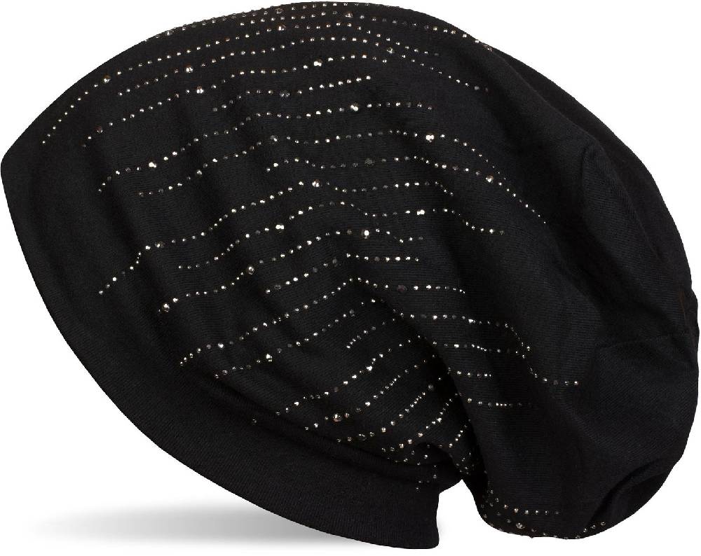 Stylebreaker Beanie mit Strass Streifen Günstig kaufen
