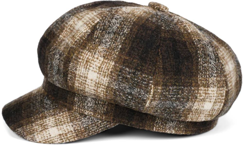 Stylebreaker Ballonmütze Karo Muster Begrenztes Angebot