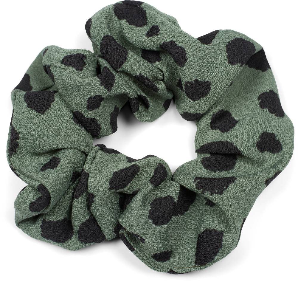 Stylebreaker Scrunchie Haargummi Dalmatiner Punkte Muster Preisnachlass