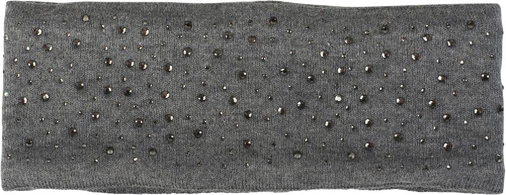 Stylebreaker Feinstrick Stirnband mit Strass Saisonschlussverkauf