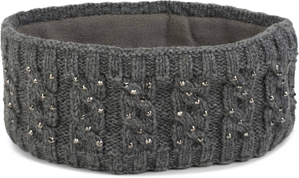 Stylebreaker Stirnband mit Zopfmuster & Strass Cyber Monday