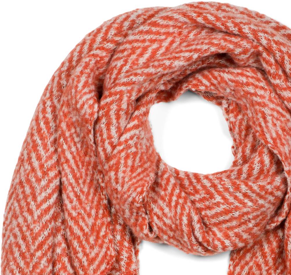 Stylebreaker Asymmetrischer Zacken Muster Web Schal Weihnachtsangebot