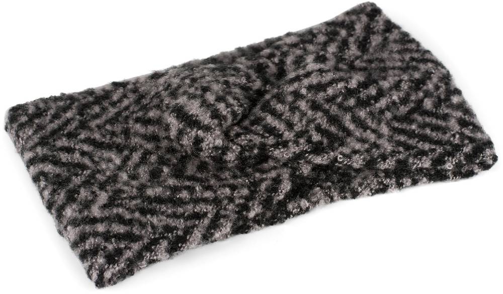 Stylebreaker Web Stirnband mit Zacken Muster und Twist Knoten Osterangebot
