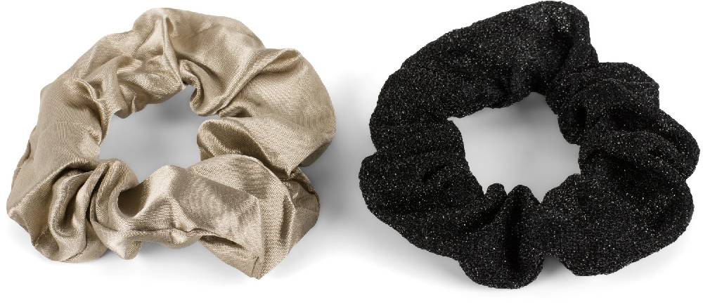Stylebreaker 2-Teiliges Scrunchie Haargummi Set Jubiläumsangebot