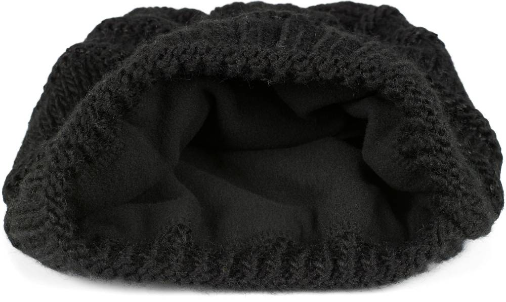 Stylebreaker Strickmütze mit Pailletten für Pferdeschwanz Neuheiten