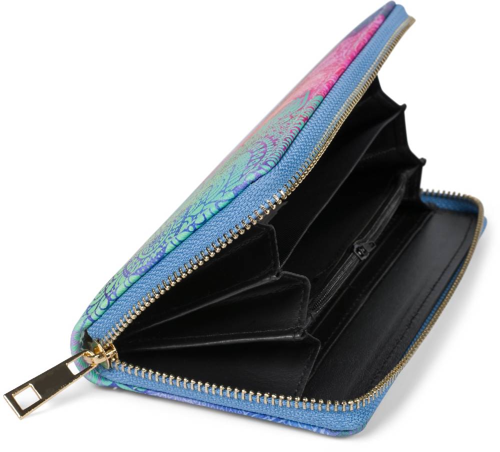 Stylebreaker Geldbörse Paisley Ornament Muster VIP-Rabatte