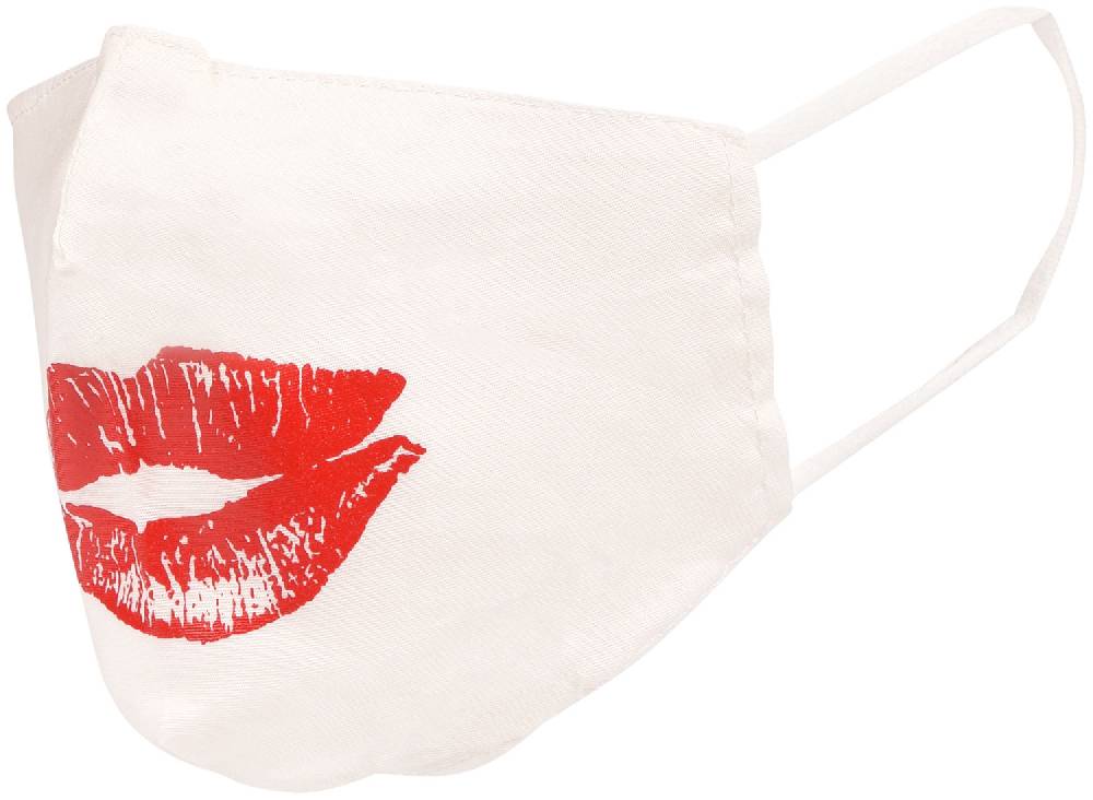 Stylebreaker Einfarbige Stoffmaske mit Motiven Letzter Tag