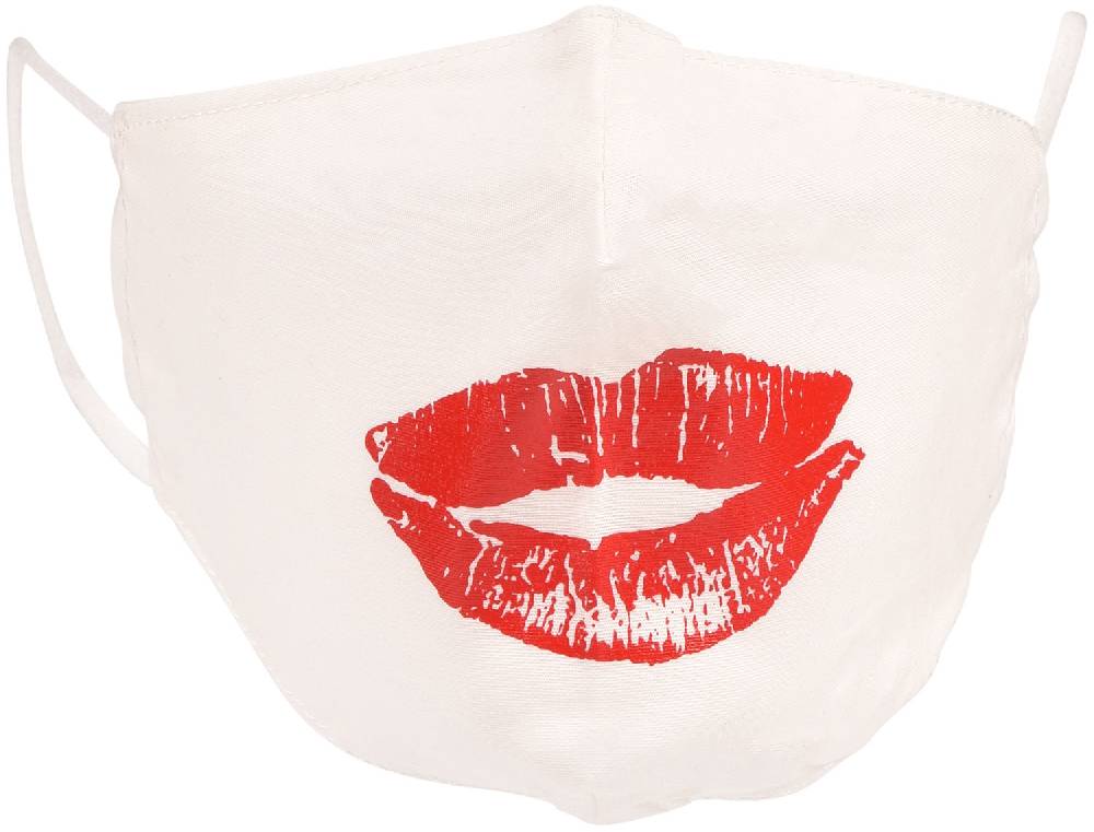 Stylebreaker Einfarbige Stoffmaske mit Motiven Letzter Tag