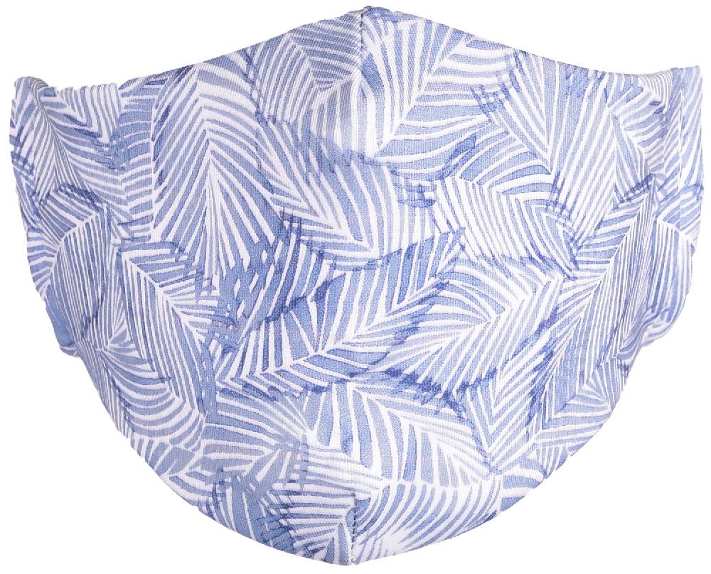 Stylebreaker Stoffmaske mit Blätter Muster Print Nur für heute