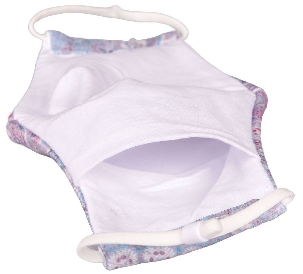 Stylebreaker Stoffmaske mit Ethno Kreise Muster Sonderangebot der Fabrik