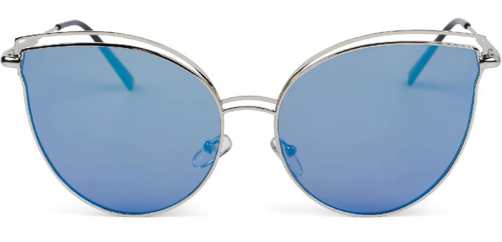 Stylebreaker Cat Eye Sonnenbrille mit doppeltem Rahmen Bis zu 55% Rabatt