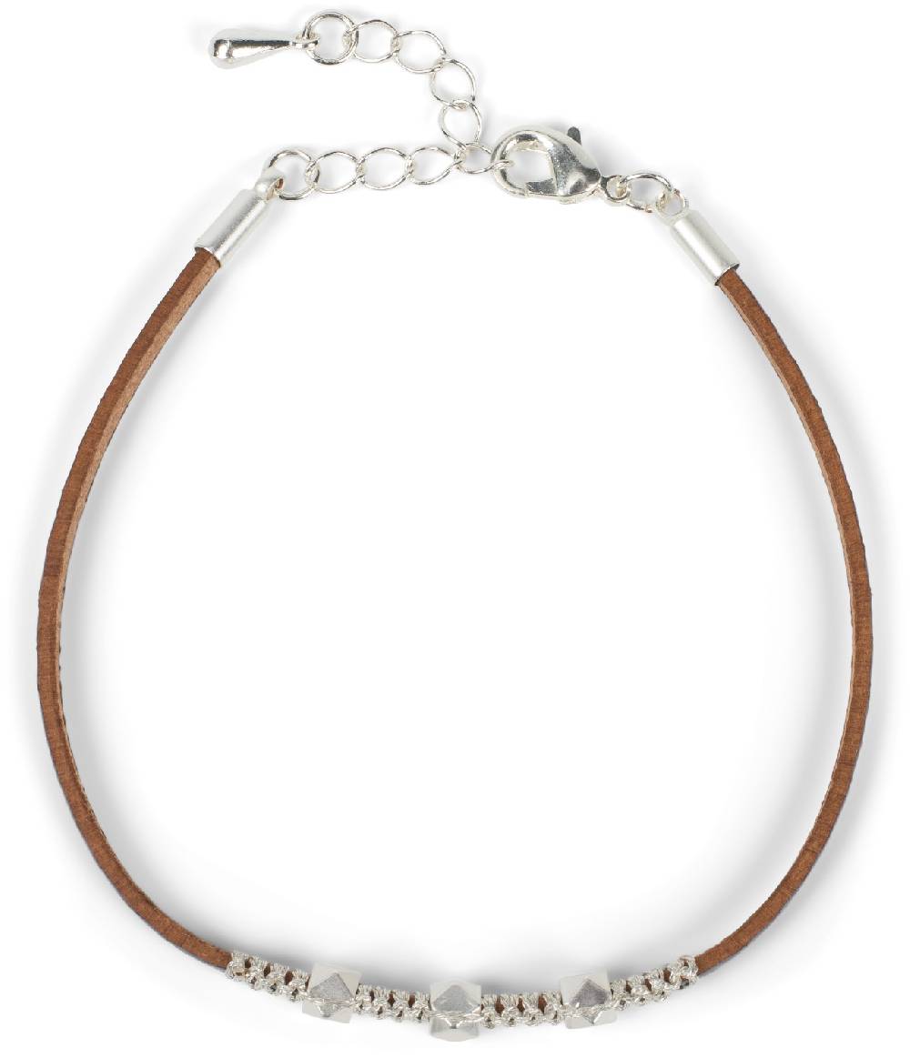 Stylebreaker Armband mit Würfel Verzierung Kostenloser Versand international