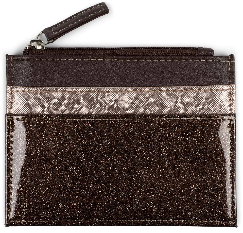 Stylebreaker Mini Geldbörse 3-Farbig Material Mix