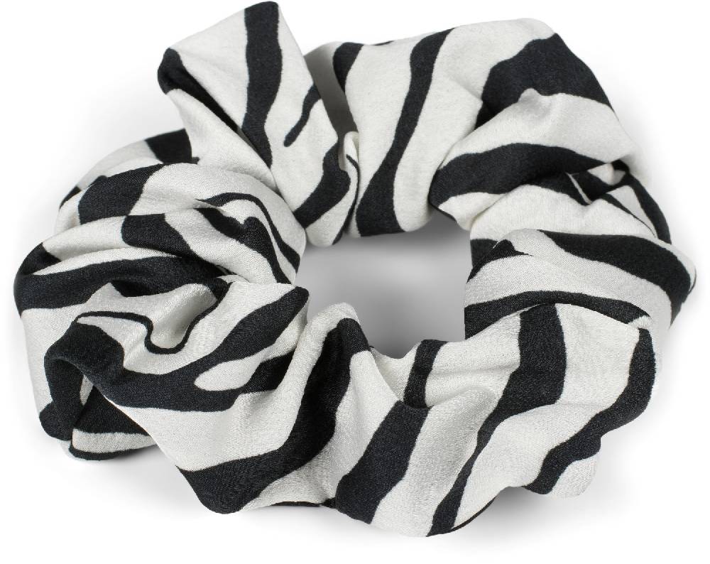 Stylebreaker Scrunchie Haargummi Zebra Muster Blitzverkäufe