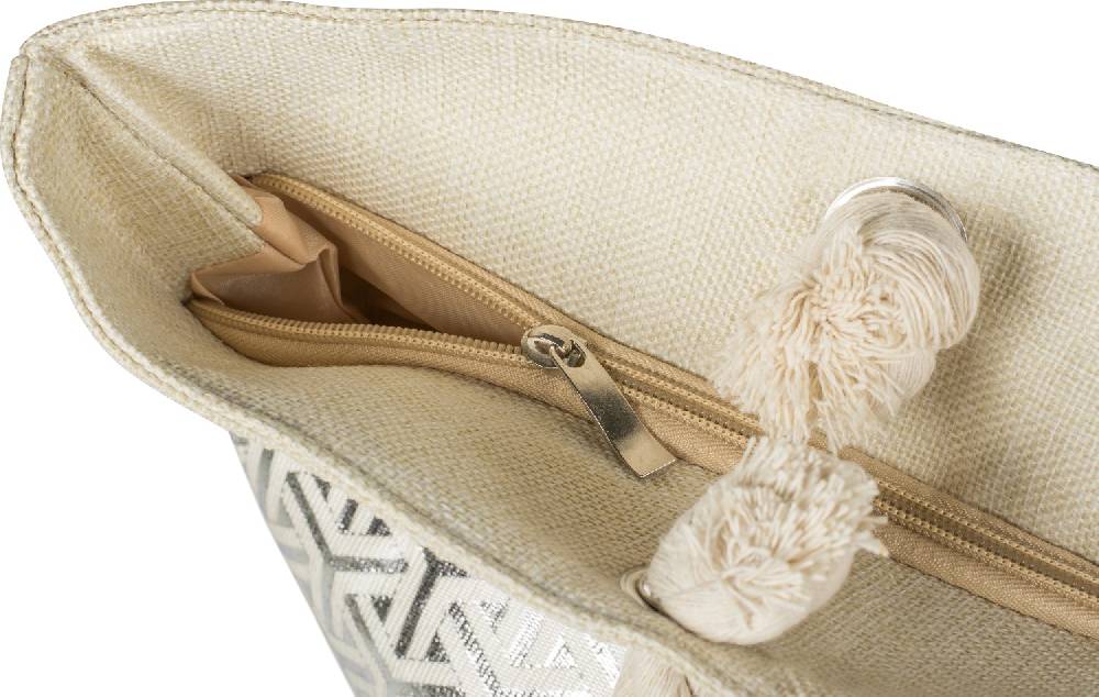 Stylebreaker Strandtasche metallic Infinity Würfel Kostenloser Versand
