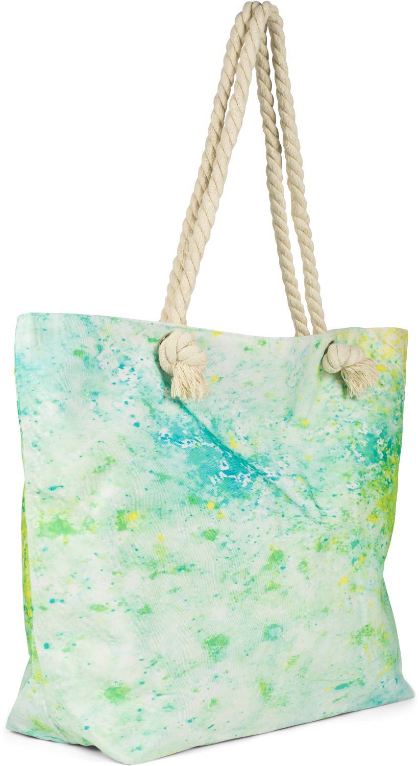 Stylebreaker Strandtasche Pouring Flecken Muster Fabrik Onlineshop
