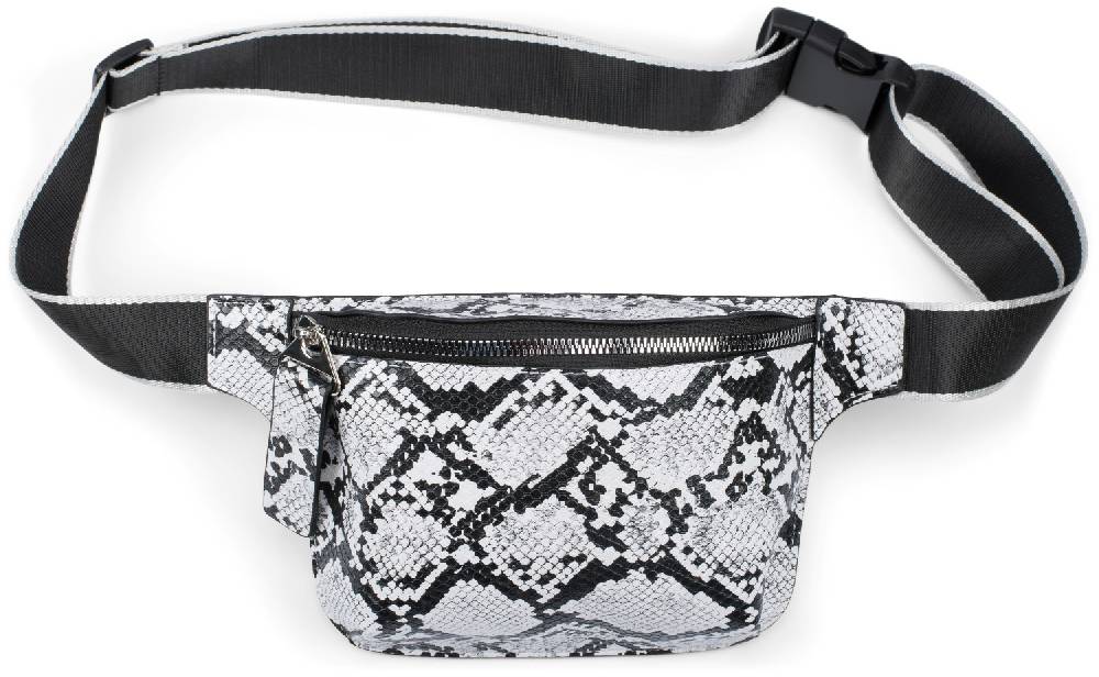 Stylebreaker Bauchtasche mit Schlangen Muster, Gürteltasche Großer Ausverkauf