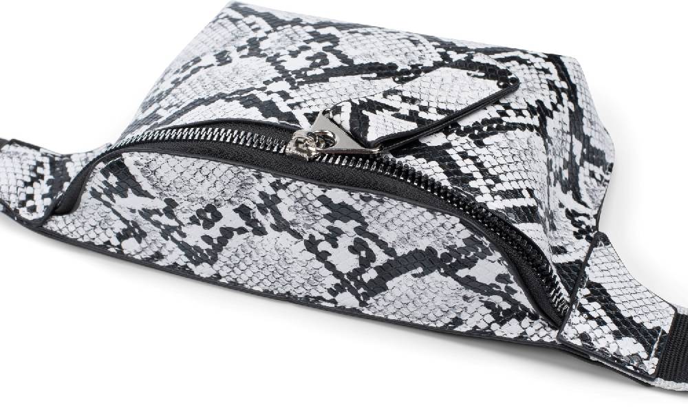 Stylebreaker Bauchtasche mit Schlangen Muster, Gürteltasche Großer Ausverkauf