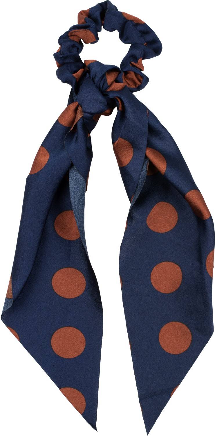 Stylebreaker Scrunchie Haargummi Polka Dots mit Schleife Begrenztes Angebot