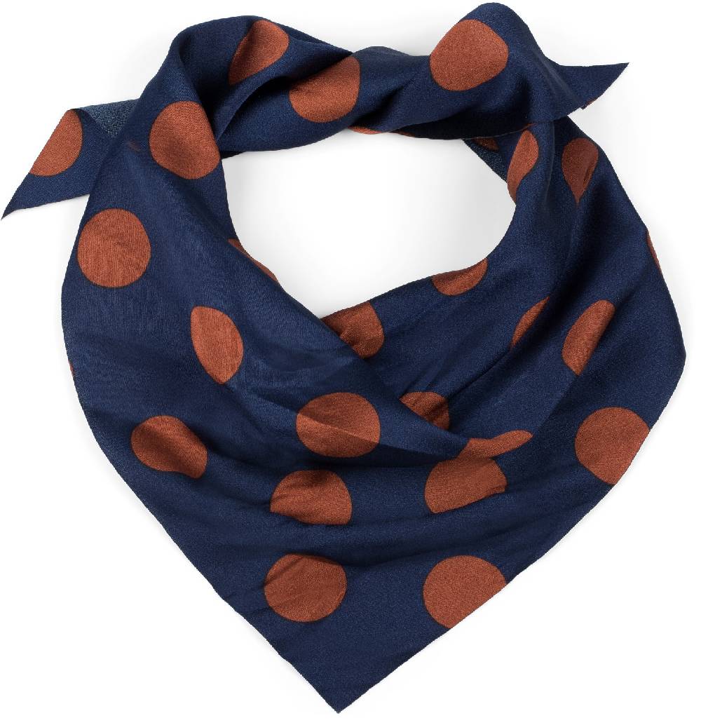Stylebreaker Scrunchie Haargummi Polka Dots mit Schleife Begrenztes Angebot