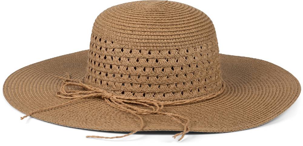 Stylebreaker Großer Sonnenhut mit Hutband und Schleife Strohhut Preisnachlass