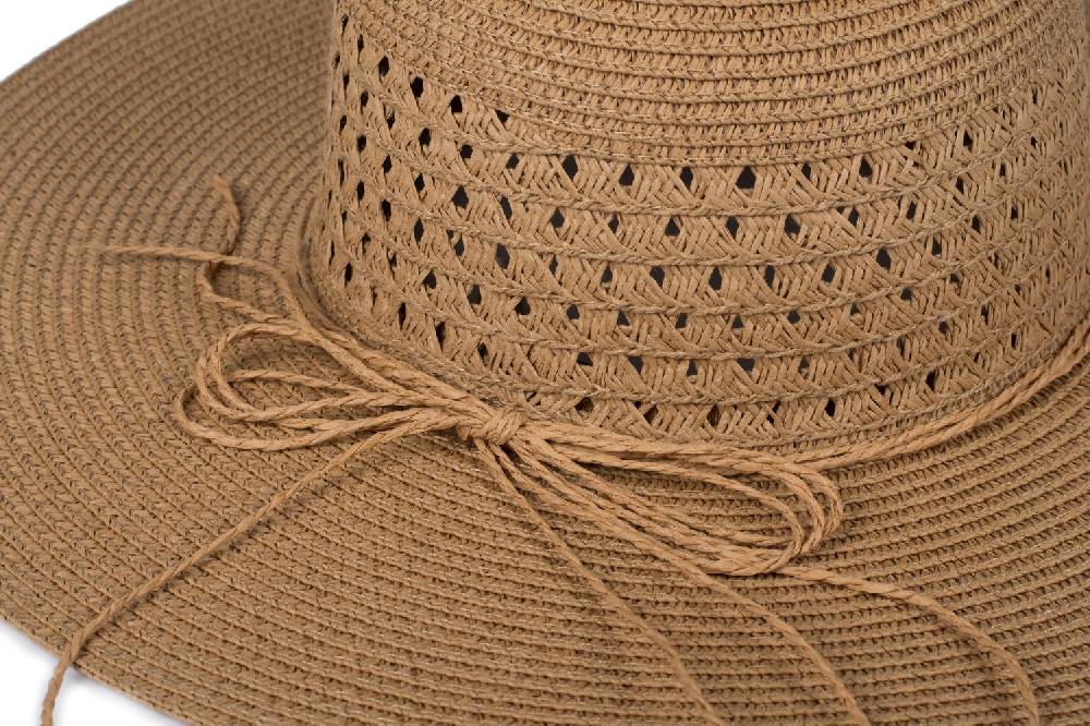 Stylebreaker Großer Sonnenhut mit Hutband und Schleife Strohhut Preisnachlass
