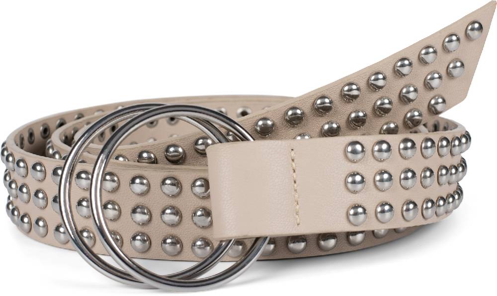 Stylebreaker Taillengürtel mit Kugelnieten und Ringschnalle Saisonschlussverkauf
