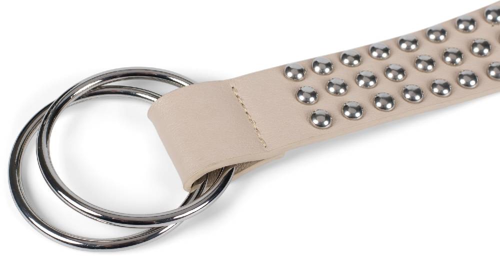 Stylebreaker Taillengürtel mit Kugelnieten und Ringschnalle Saisonschlussverkauf