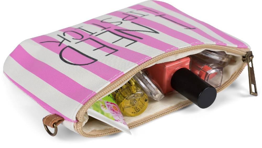 Stylebreaker Gestreifte Beautybag I NEED LIPSTICK Muttertagsangebot