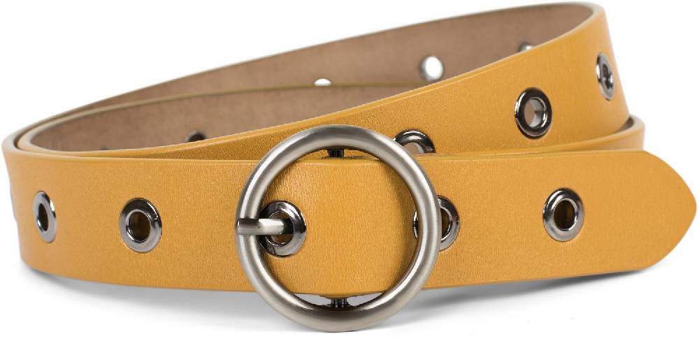 Stylebreaker Leder Gürtel mit Lochnieten Vatertagsangebot