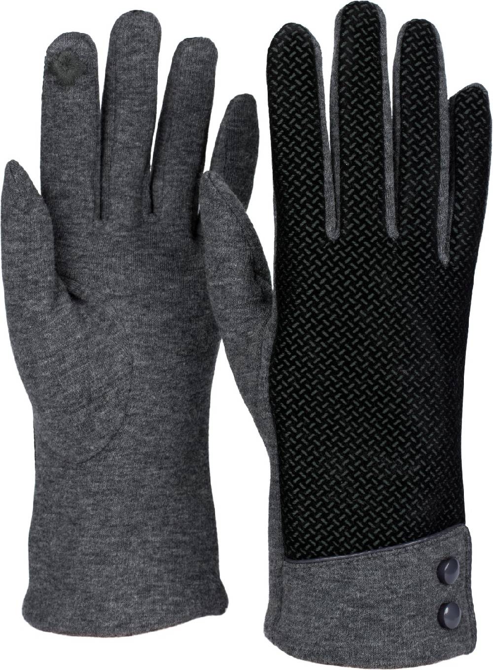 Stylebreaker Touchscreen Handschuhe mit weichem Riffel Muster Valentinstagsangebot