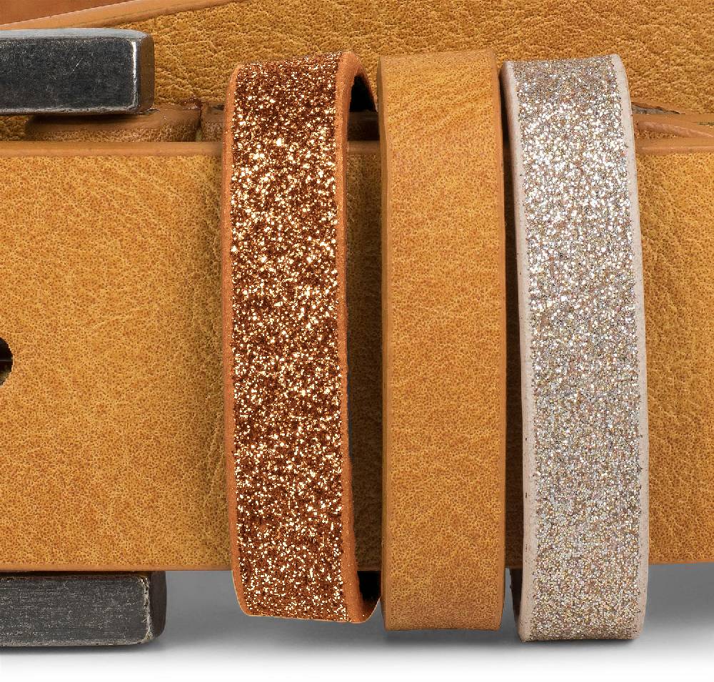 Stylebreaker Gürtel mit Glitzer an der Schlaufe Zeitlich begrenztes Angebot