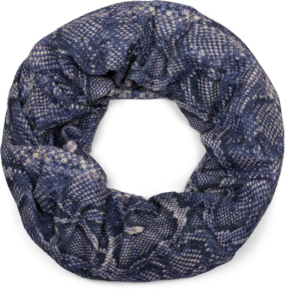 Stylebreaker Loop Schal Glitzer Schlangen Muster Große Rabatte