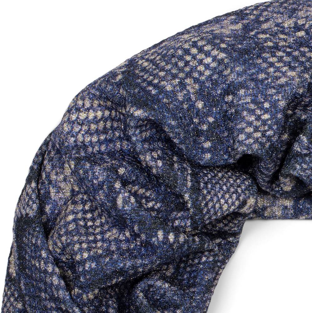 Stylebreaker Loop Schal Glitzer Schlangen Muster Große Rabatte
