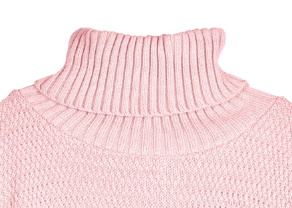 Stylebreaker Oversize Strickpullover mit Perlmuster und Rollkragen Tägliche Deals
