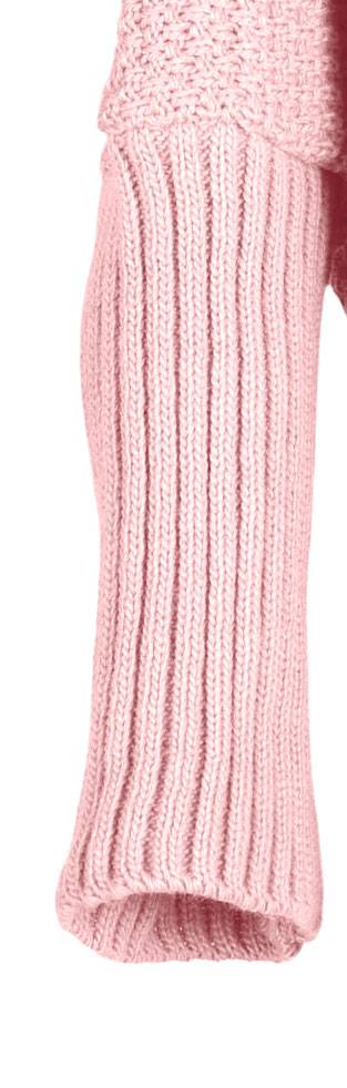 Stylebreaker Oversize Strickpullover mit Perlmuster und Rollkragen Tägliche Deals