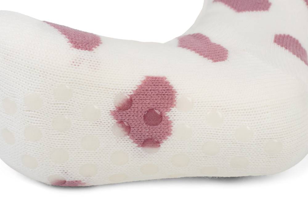 Stylebreaker ABS Kuschelsocken mit Herzchen Muster Riesige Ersparnisse