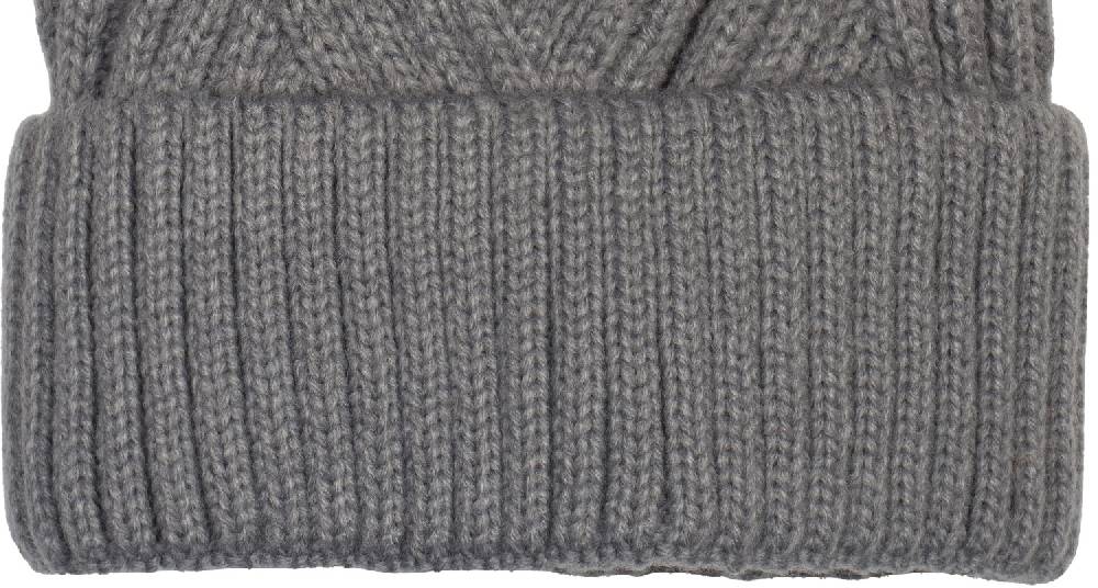 Stylebreaker Bommelmütze mit Rippenstrick Muster Wochenangebot