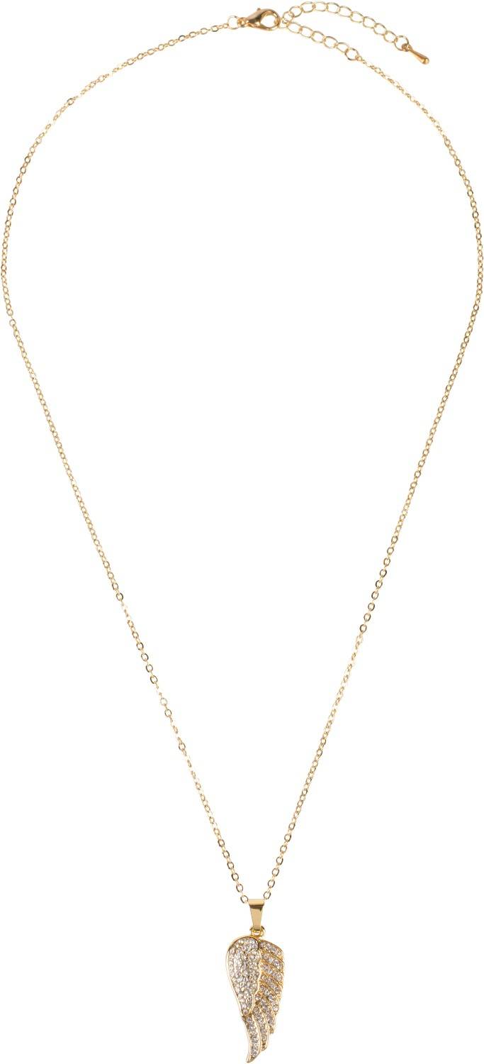 Stylebreaker Schmuck Set Halskette mit Flügel und Ohrringe Sonderangebot der Fabrik