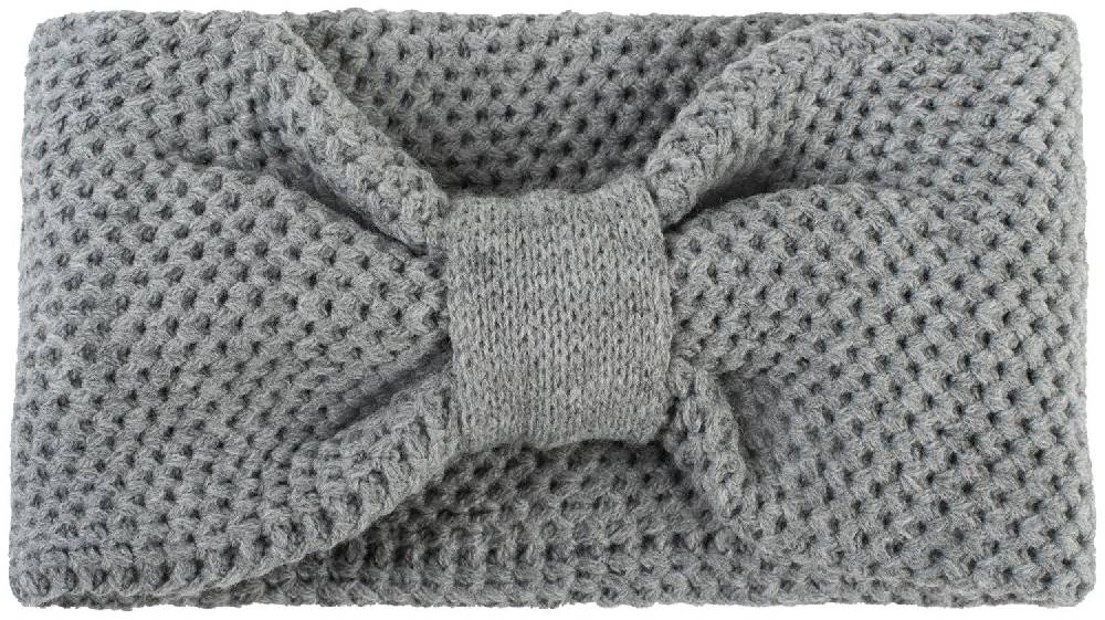 Stylebreaker Stirnband mit Knoten und Perl Strickmuster 50% Rabatt mit kostenlosem Versand
