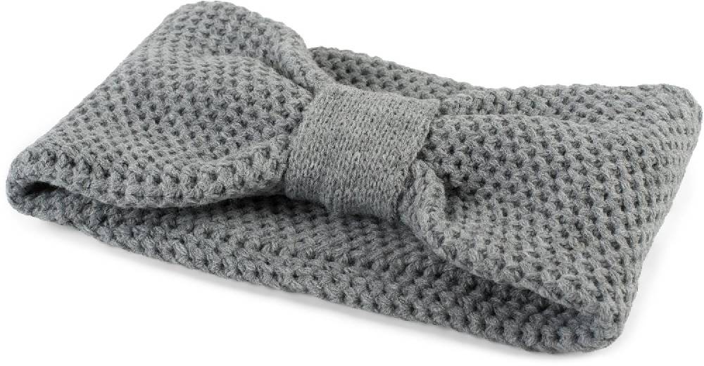 Stylebreaker Stirnband mit Knoten und Perl Strickmuster 50% Rabatt mit kostenlosem Versand