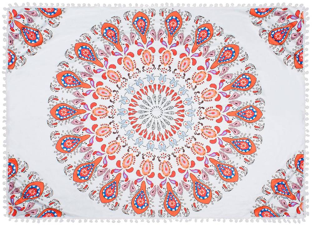 Stylebreaker Rechteckiges Strandtuch mit Paisley Ornament Muster Online